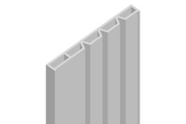 Chamber profiles with V-groove