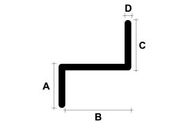 Z-profile perpendicular