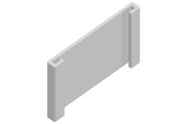 Coupling clips for H-profiles
